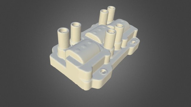Plastic Shell Parts 3D Model