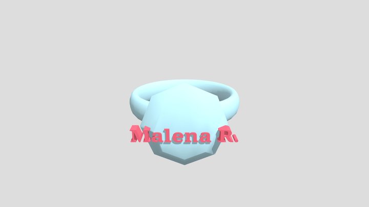 Diamond Ring 3D Model