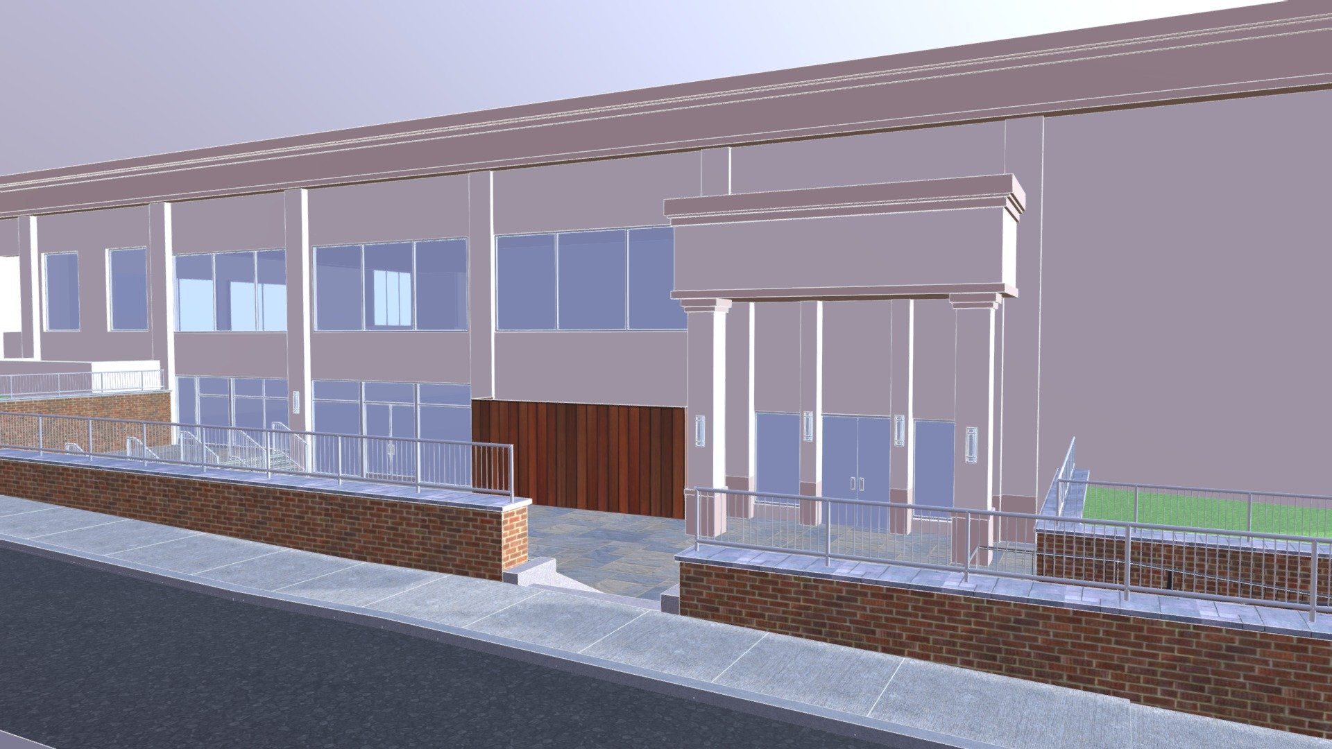 Commercial Facade and Patio Alteration