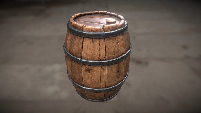 barrel_01 3D Model