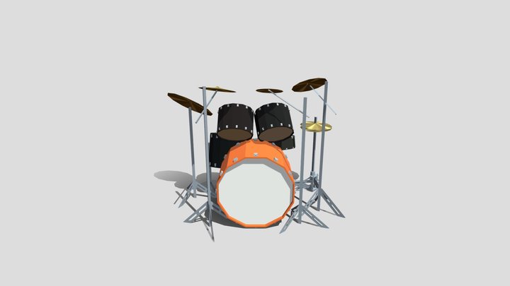 Drumset 3D Model