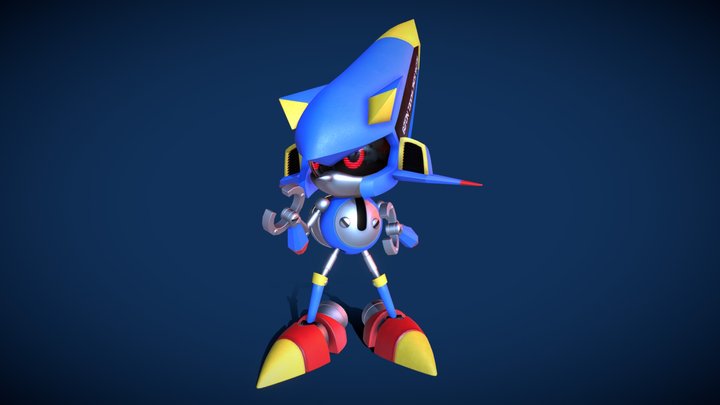 Rocket_metal_sonic 3D models - Sketchfab