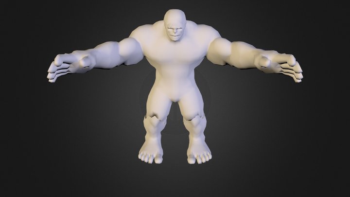 Hulk 3D Model