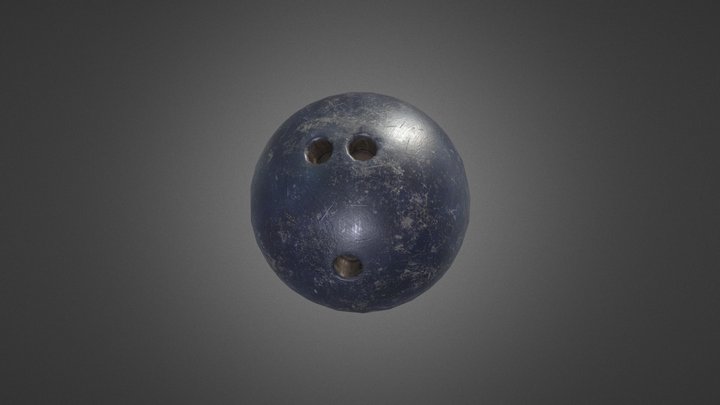 Bowling ball 3D Model