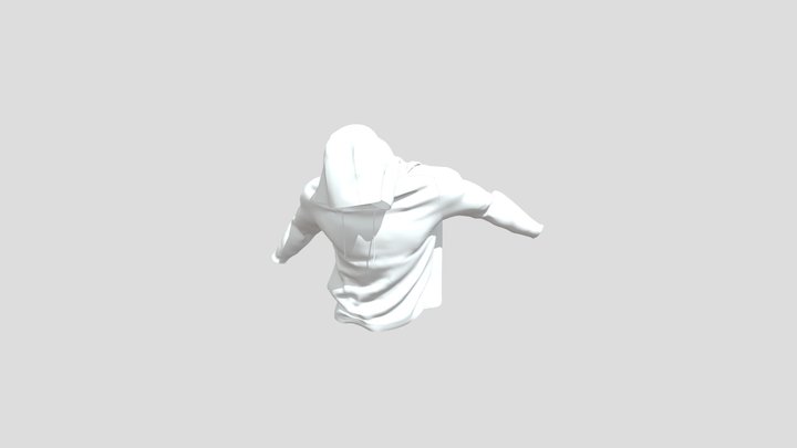 Hoodie man 3D Model