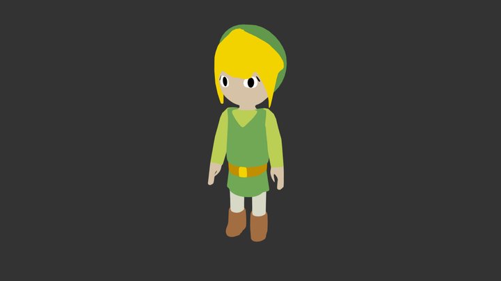 Link Animation Cycle 3D Model