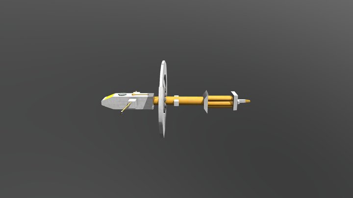 Space Ship 3D Model