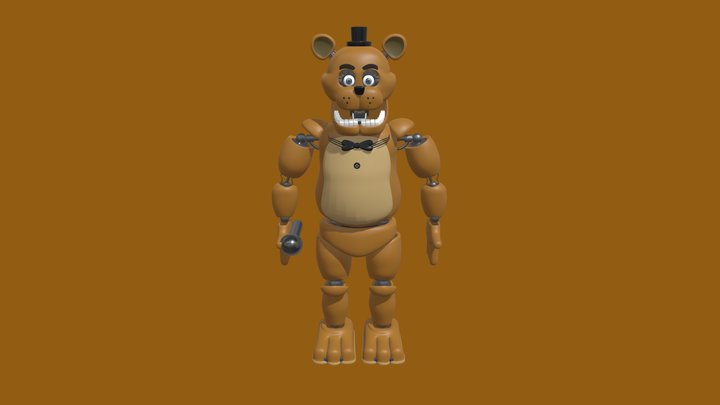 Subject Freddy (Post Shift 2) 3D Model