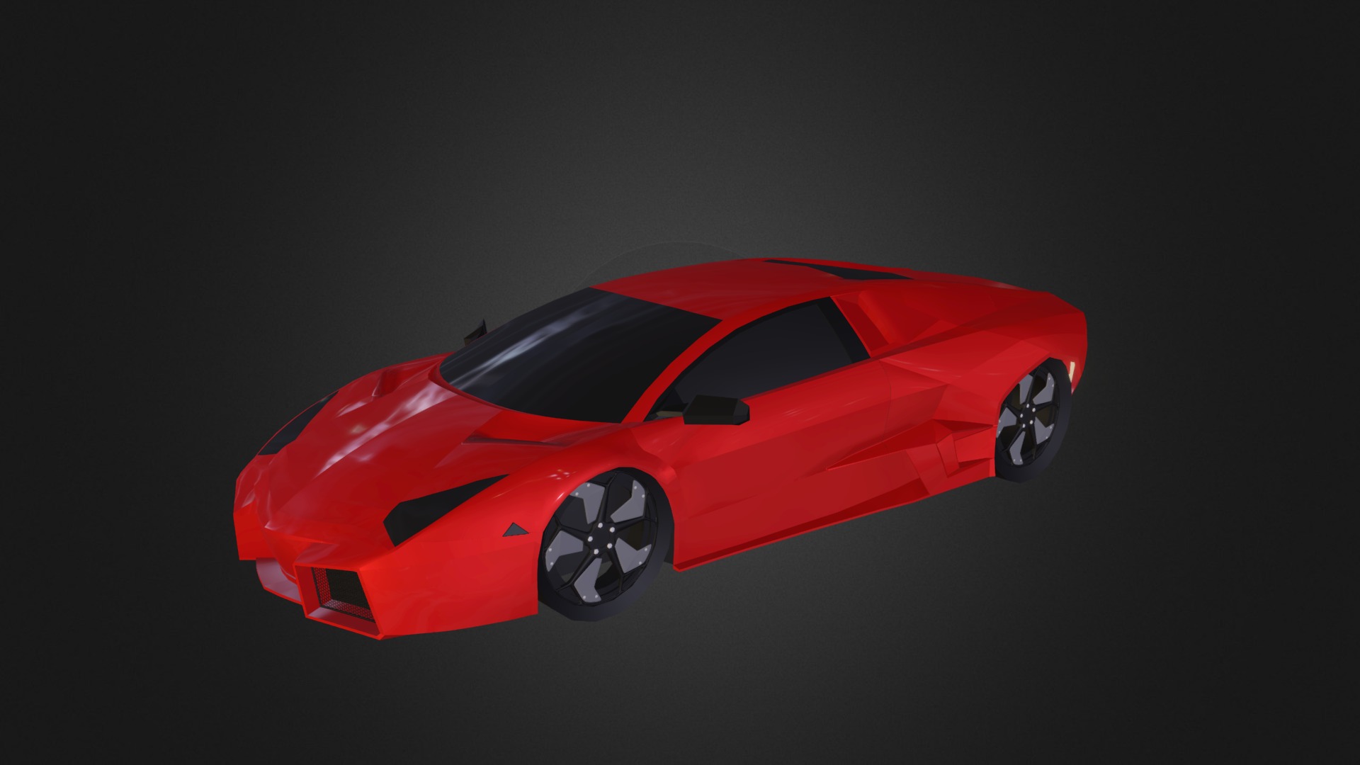 Lamborghini Reventon - 3D model by justuscook [5d35635] - Sketchfab