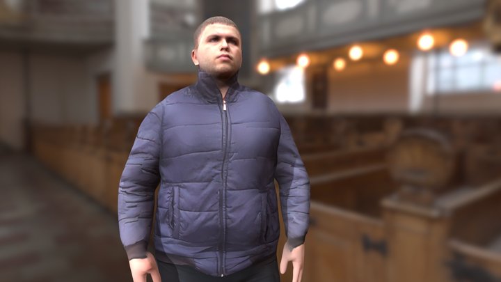 Rida sidi ben ali Shrugging 3d 2022 – Gratis 3D-model STL