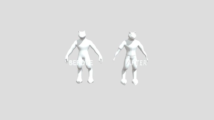 WOLFMAN 3D 3D Model