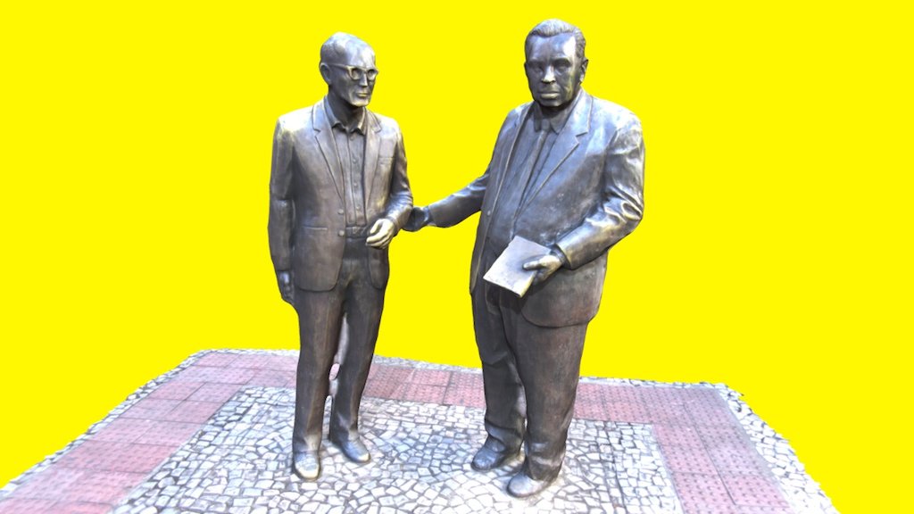 MD120 - Praça da Poesia: Drummond e Pedro Nava