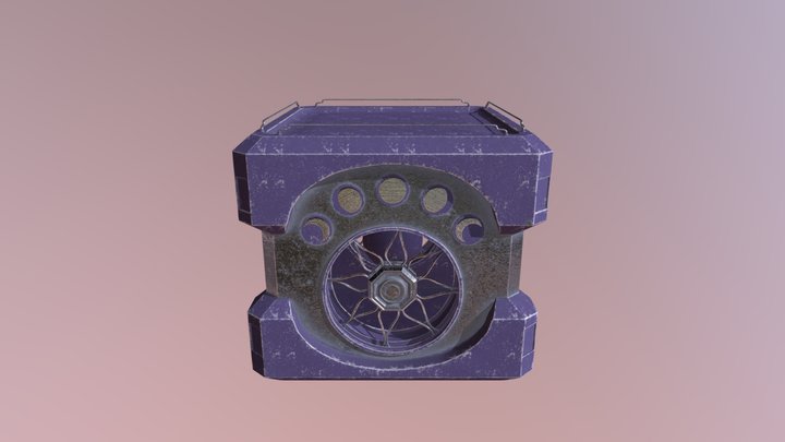 Cube 3D Model
