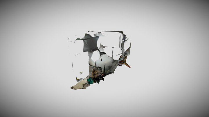 Wärmepumpe Innenaufgestellt 3D Model