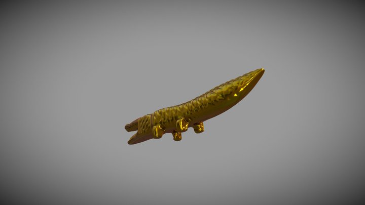 鳄鱼 3D Model