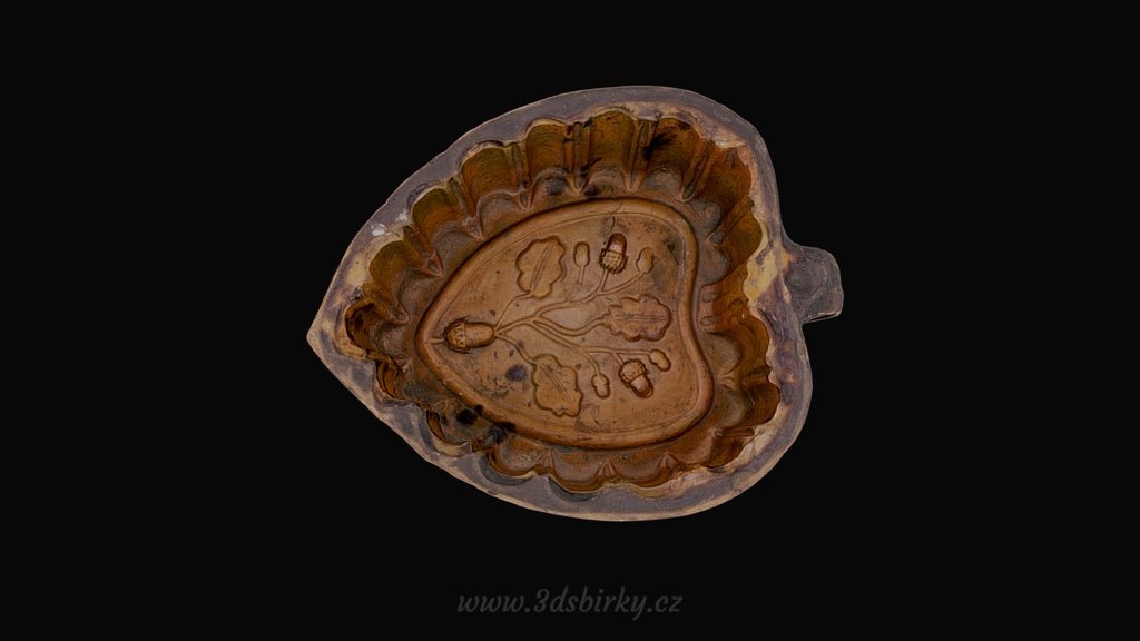 Mold on bread / Forma na pečivo — Sketchfab embed 3D viewer