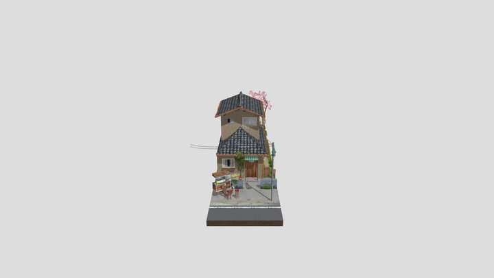 DAE Rowhomes - Tokyo 3D Model