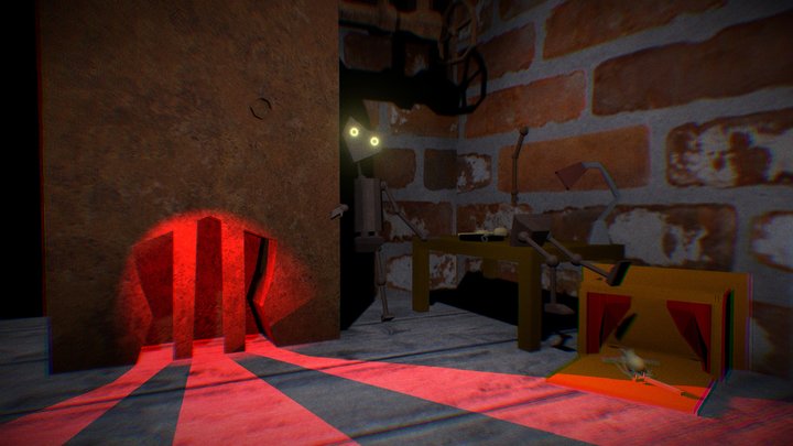 Puppet Room 3D Model