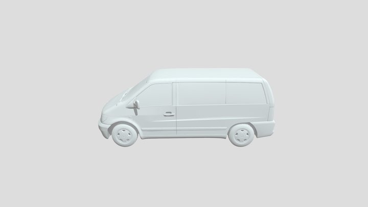 Mercedes Benz Vito 1995-2000 3D Model