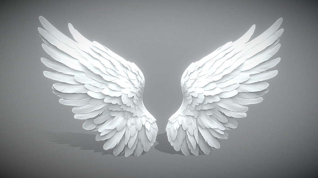 Realistic Detailed Wings (Lowpoly)