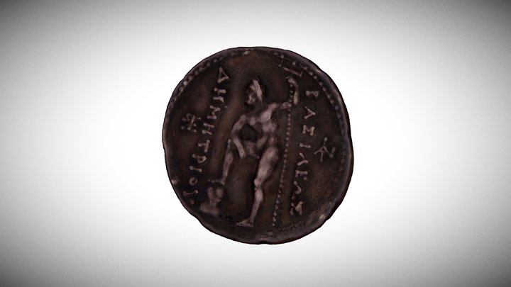 Roman coin 3D Model