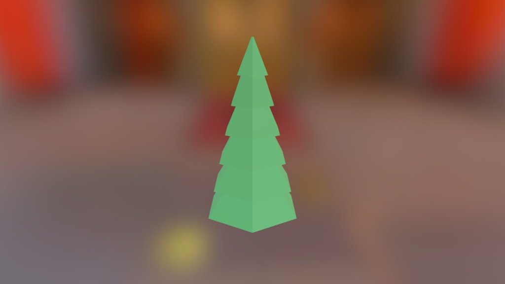 Low Poly Fir Tree