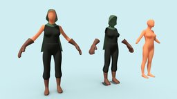 Figma Figure [001] Set RigModel - Buy Royalty Free 3D model by PolyDood ...