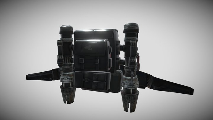 Darkzone Jetpack – Modelo 3D gratuito STL