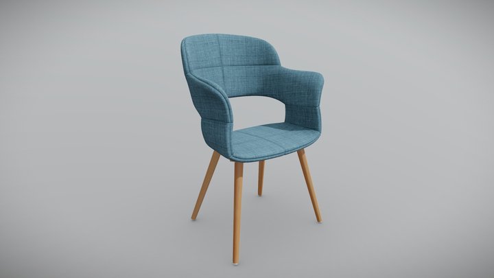 Modern Chair 16 3D Model