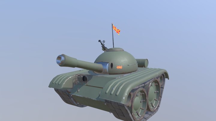 Tank 3D Model