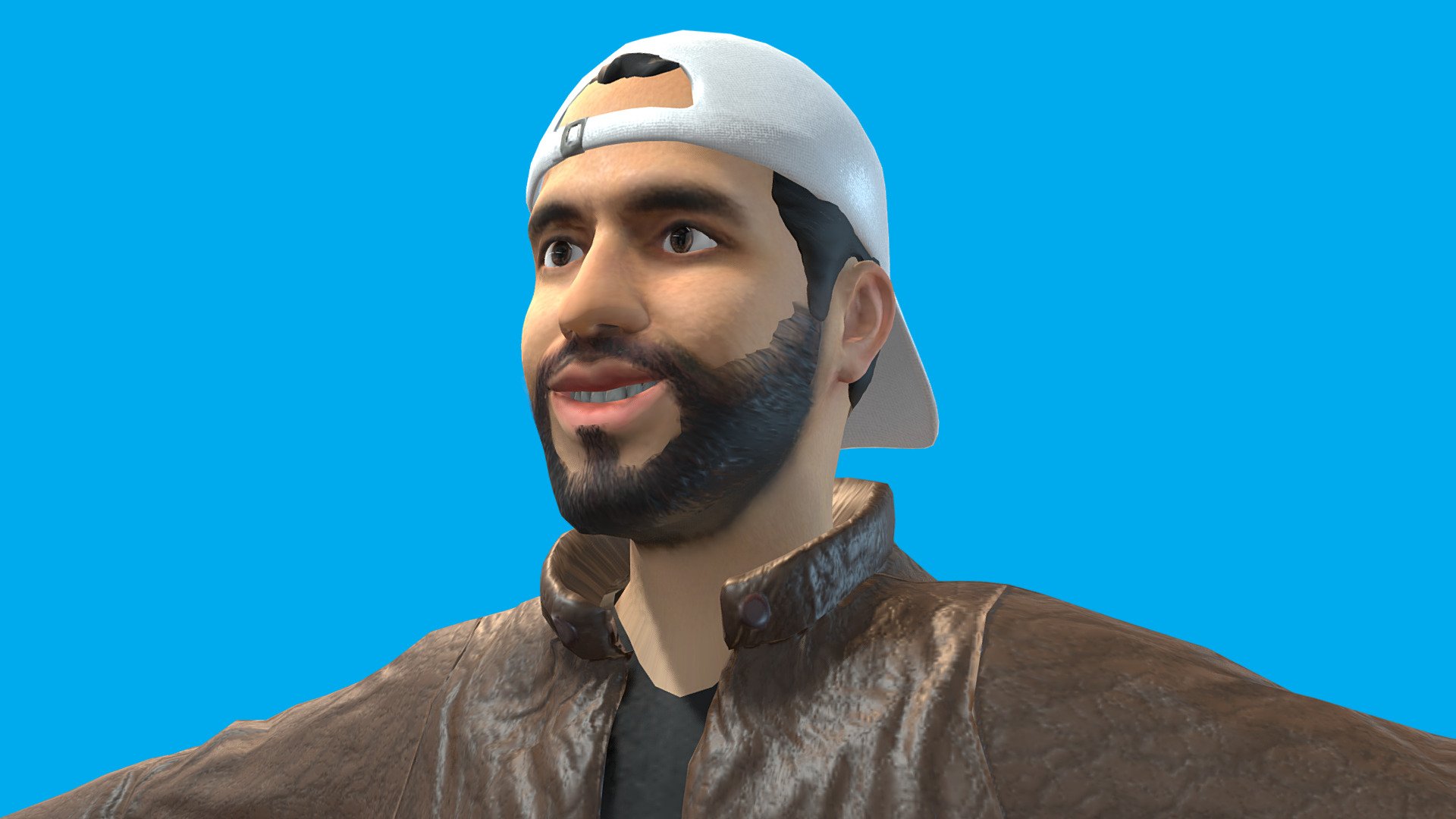 Nayib Bukele 3D - Download Free 3D model by AnityEx [5d3f11f] - Sketchfab