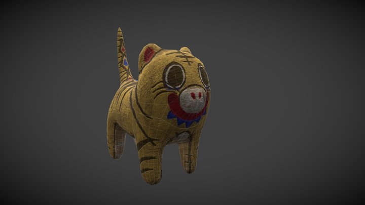 Puppy Cat toy 3D Model