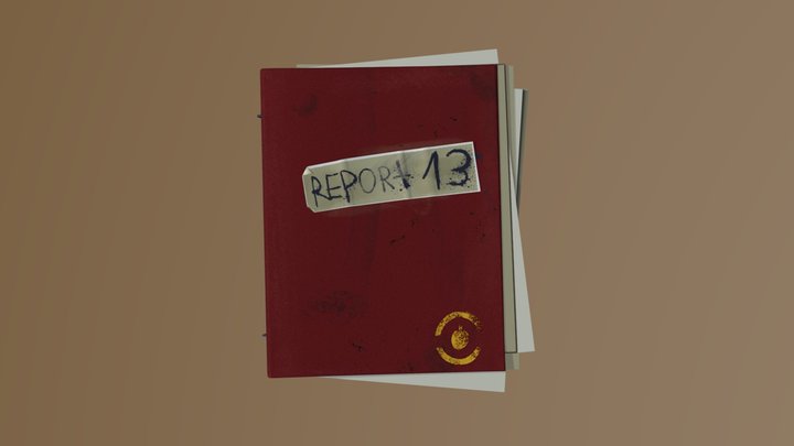 Report 13 book Hello Neighbor 3 (pre-alpha) 3D Model