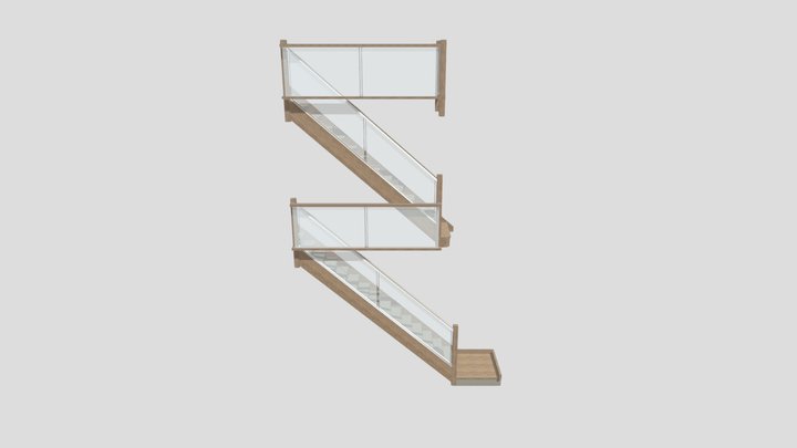 26 Gorse Bank Road - Staircase 3D Model