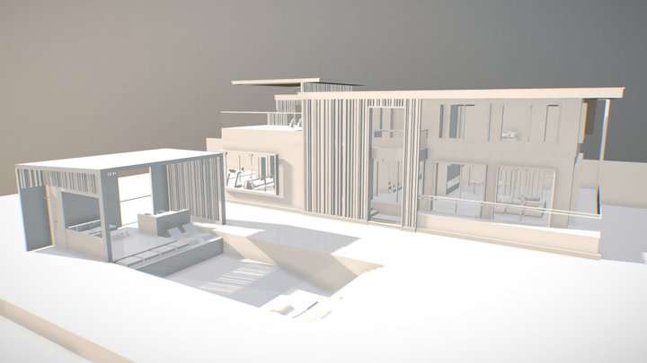quem villa 3D Model