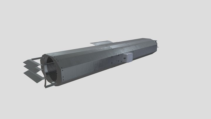 Wentylator mcr BORA 290 3D Model