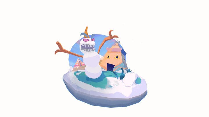 Frozen Altars - Spyro the Dragon Fanart 3D Model