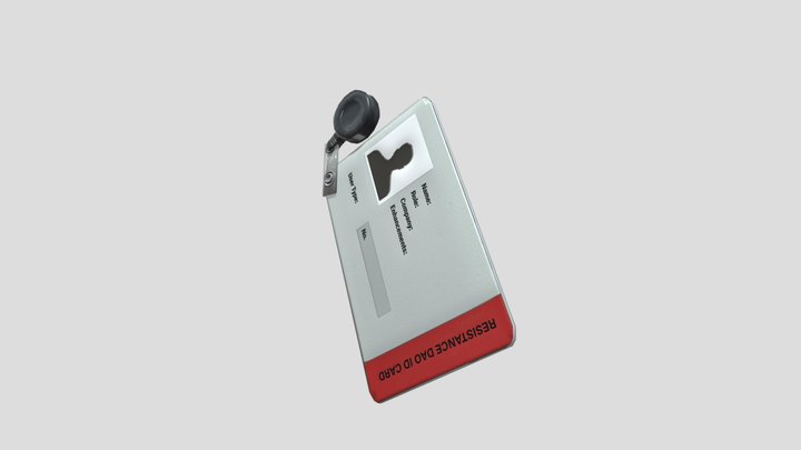 Resistance DAO Building Badge 3D Model