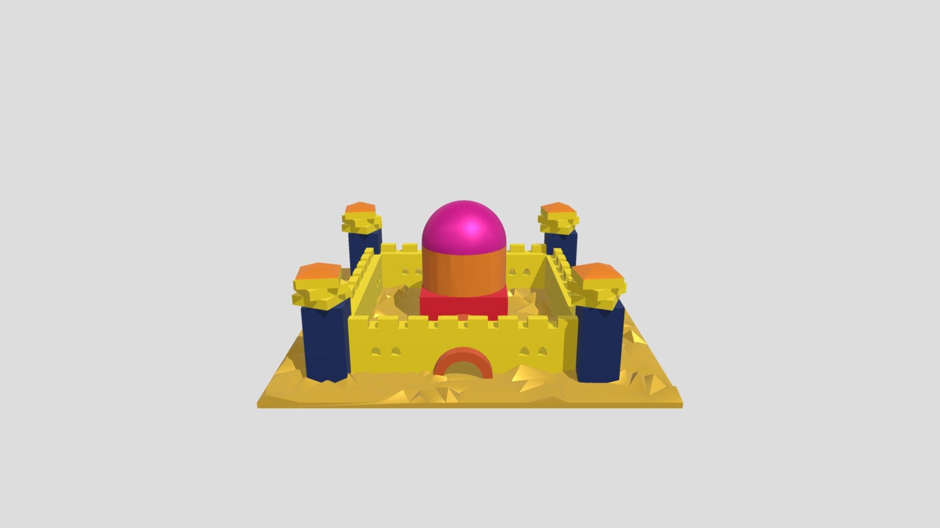 Castello a Colori - Download Free 3D model by moraffa4 [5d428ea ...