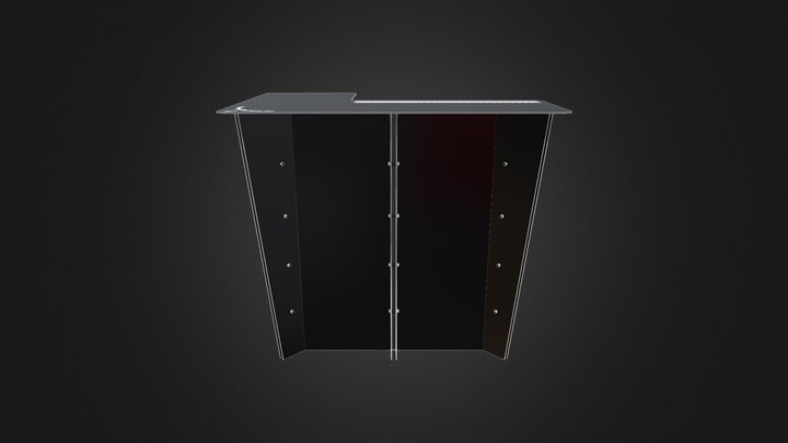 Steel Bar 3D Model