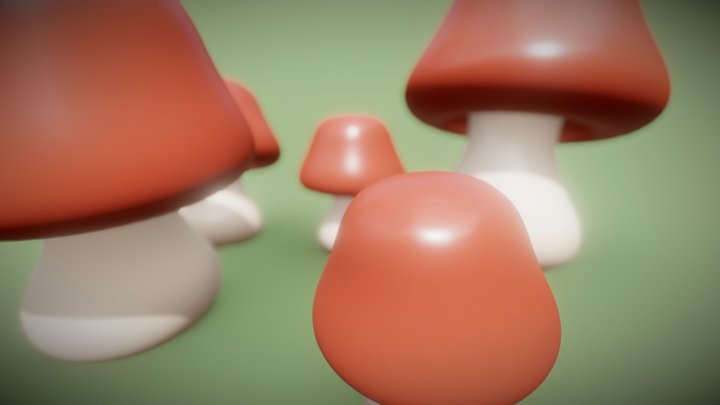 Cogumelo 3D Model
