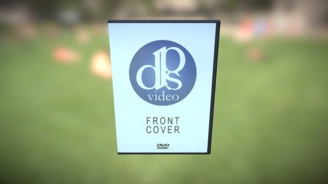 DVD Amaray Case 3D Model