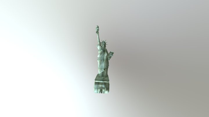 Libert Statue 3D Model