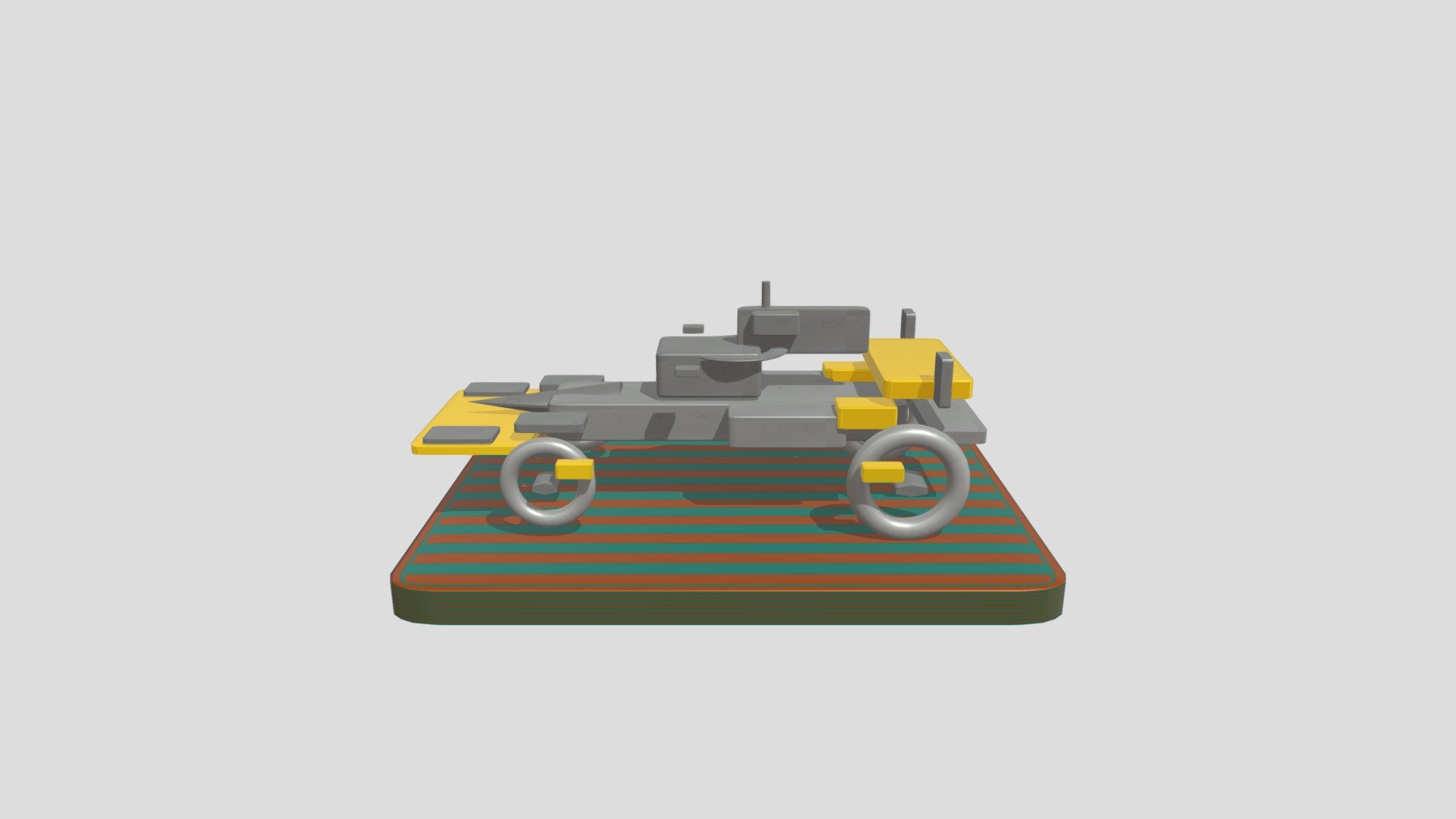 Low-Poly Racing Car Stylized Game-Ready Vehicle - 3D model by Fonz art ...