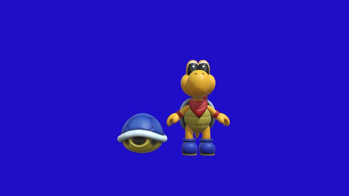 Paper Mario - Kooper