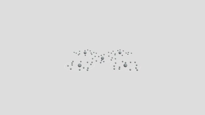 Clips Enlace Metalico 2 3D Model