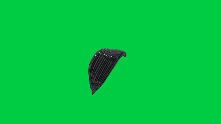 7/9 Wig01TopLeftPart02 3D Model