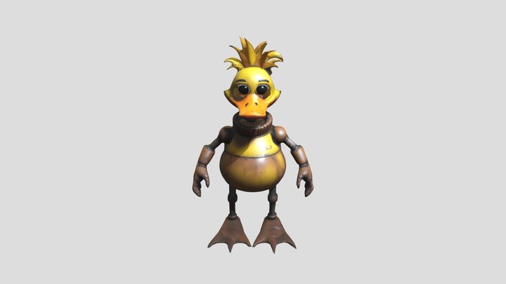 duck robot 3D Model