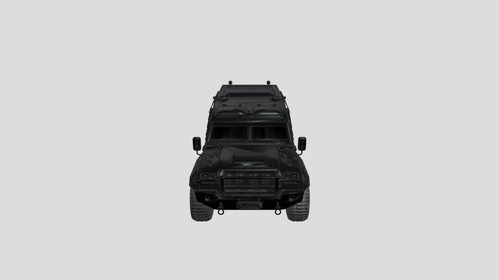 Em Military Vehicle Rigged