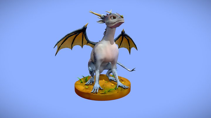 Dragon-Pratice-01 3D Model